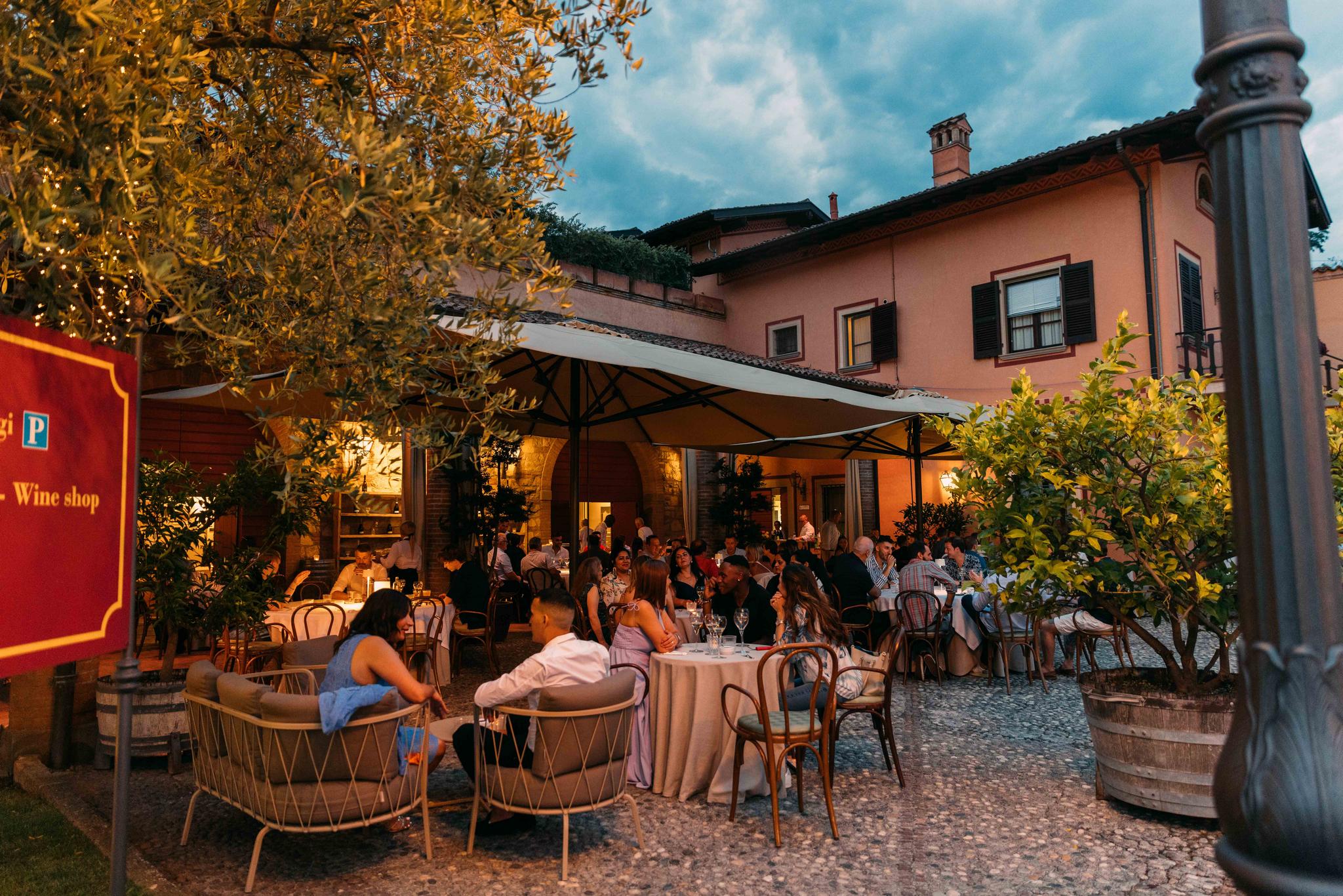 Evento aziendale Villa Baiana business