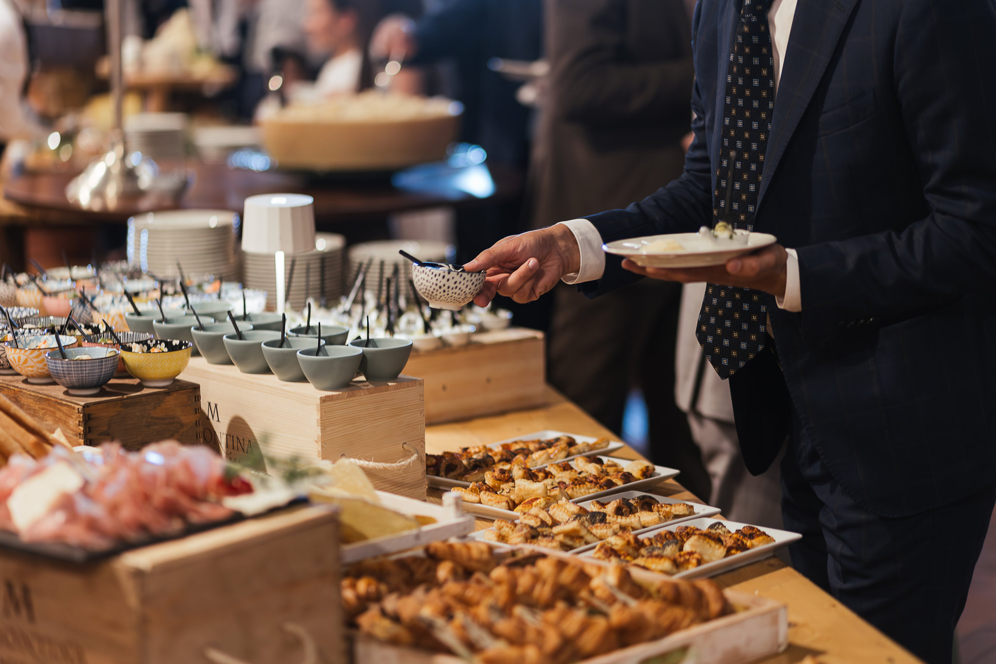 Villa Baiana business aperitivo con finger food